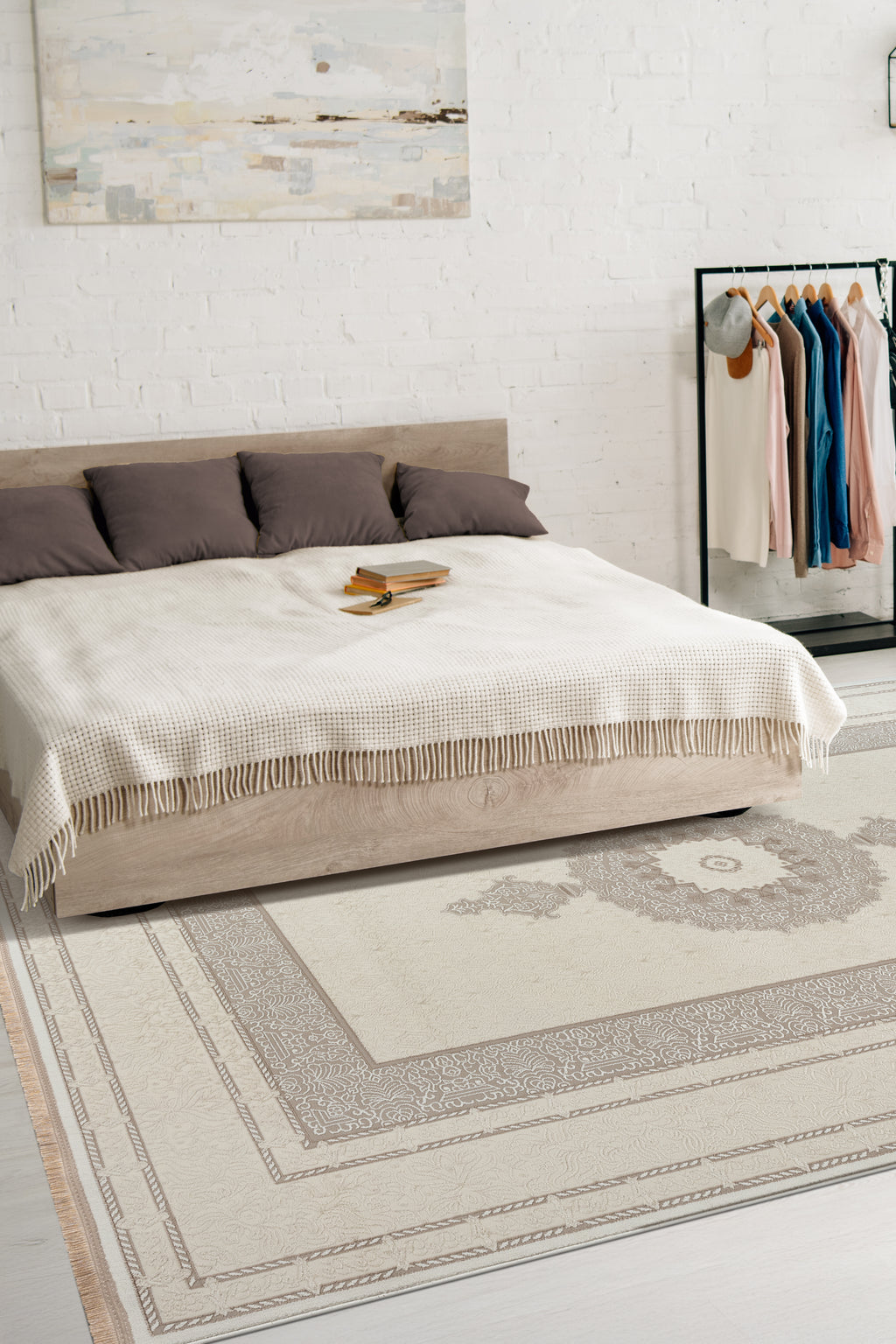 Laviense Vienna klasik desenli salon halısı