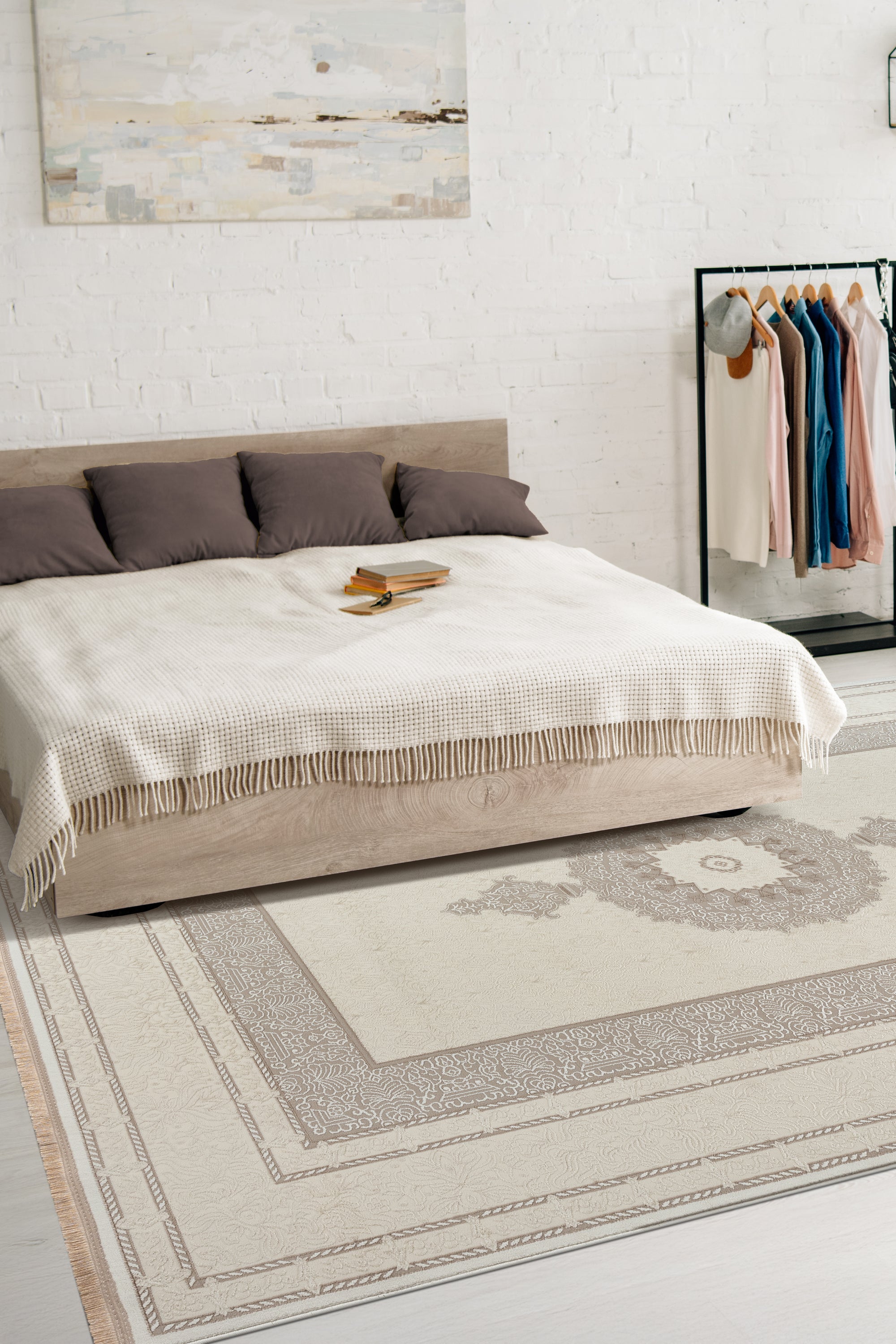 Laviense Vienna klasik desenli salon halısı